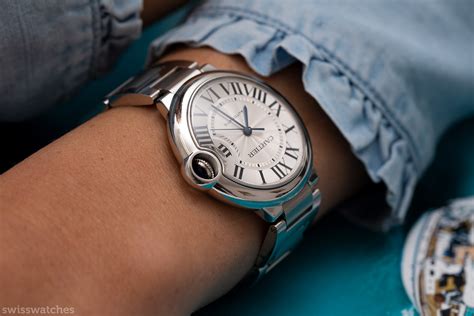 blue ballon cartier watch|cartier ballon bleu 36mm diamond.